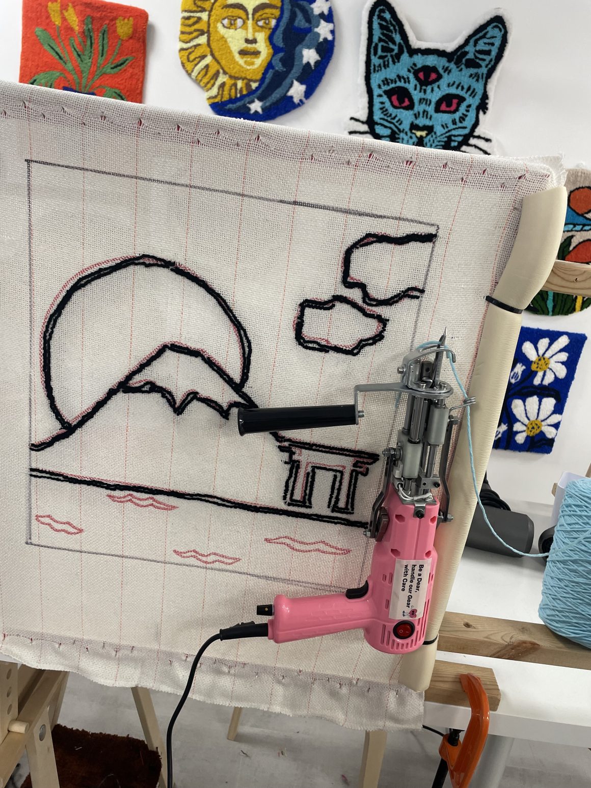 We Discover the Art of Tufting: at Leeds' Tadatuft Studio | Leeds